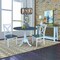 International Concepts Round 42 in. Dual Drop Leaf Dining Table with 2 X-back Chairs - 3 Piece Dining Set, 42 in W, Wood K05-42DP-C14P - alternate 7